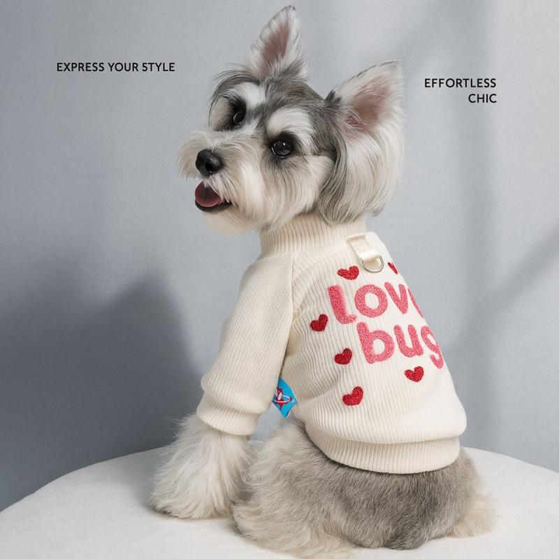 PETCIRCLE Dog Clothes Small Cat Sweatshirt Soft Base Layer Pet Apparel