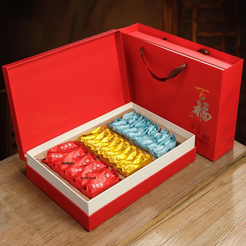 New Year Fortune Tea Gift Set: Jin Jun Mei, Da Hong Pao, Tie Guan Yin, Jasmine