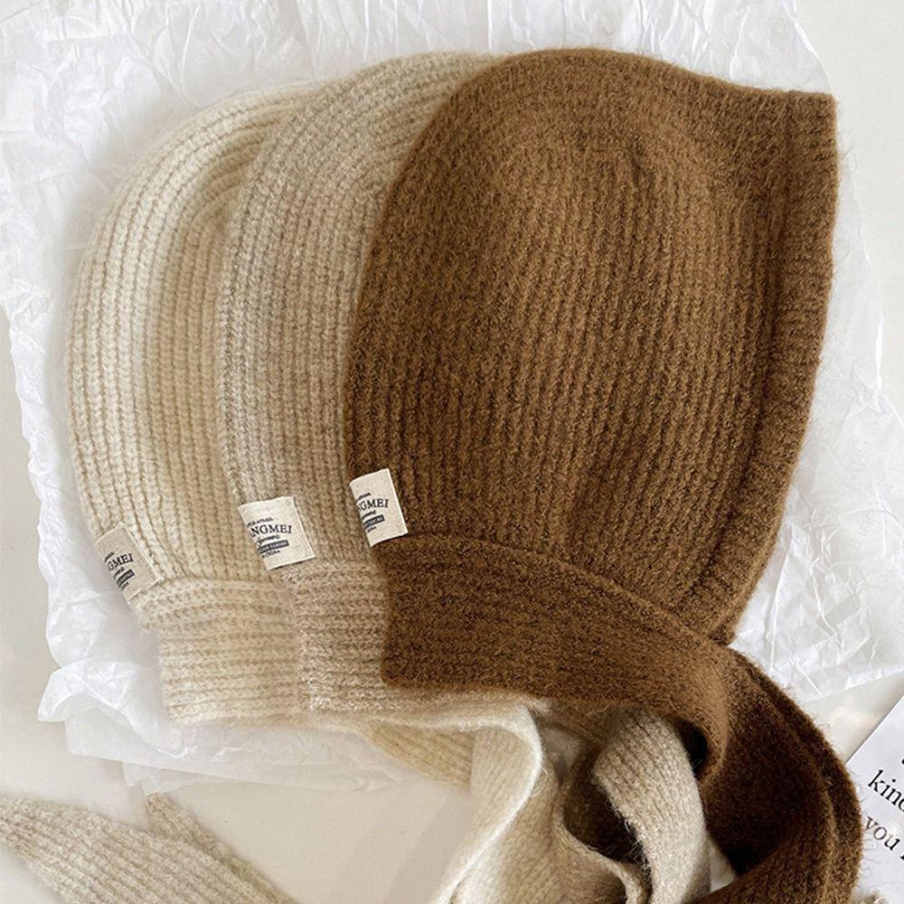 Thickened Winter Hat Cute Bomber Hat Fashion Bucket Hat  for Women