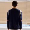 Goxo Sweatshirt Blue Hook Slice Shoulder