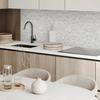 Self-Adhesive Vinyl Panel With Print 100x50 Cm Elegant Relief Pattern