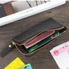 Handmade Crazy Horse Leather Wallet Retro Small Coin Money Bags Simple Wallets Zipper Pouch Card Holdes