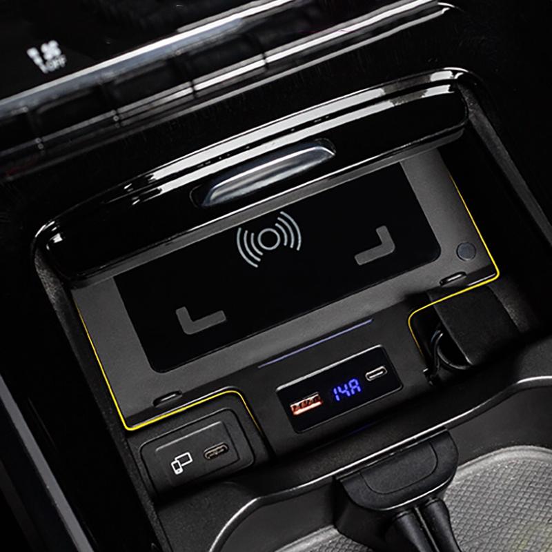 For Mercedes Benz W177 W188 W247 GLA CLA GLB -2024 15W Car wireless phone charger charging phone holder