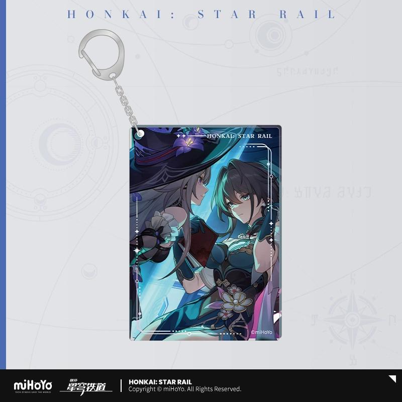 Sunsyea Honkai Star Rail Offizielles Merch miHoYo Original Authentische Lichtkegel-Serie Acryl-Schlüsselanhänger Sunday Dan Heng