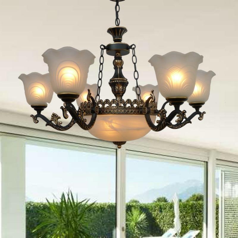 Luxurious, Minimalist, Retro and Personalized LED Living Room Chandelier, Dining Room, Study Room, Bedroom Lighting