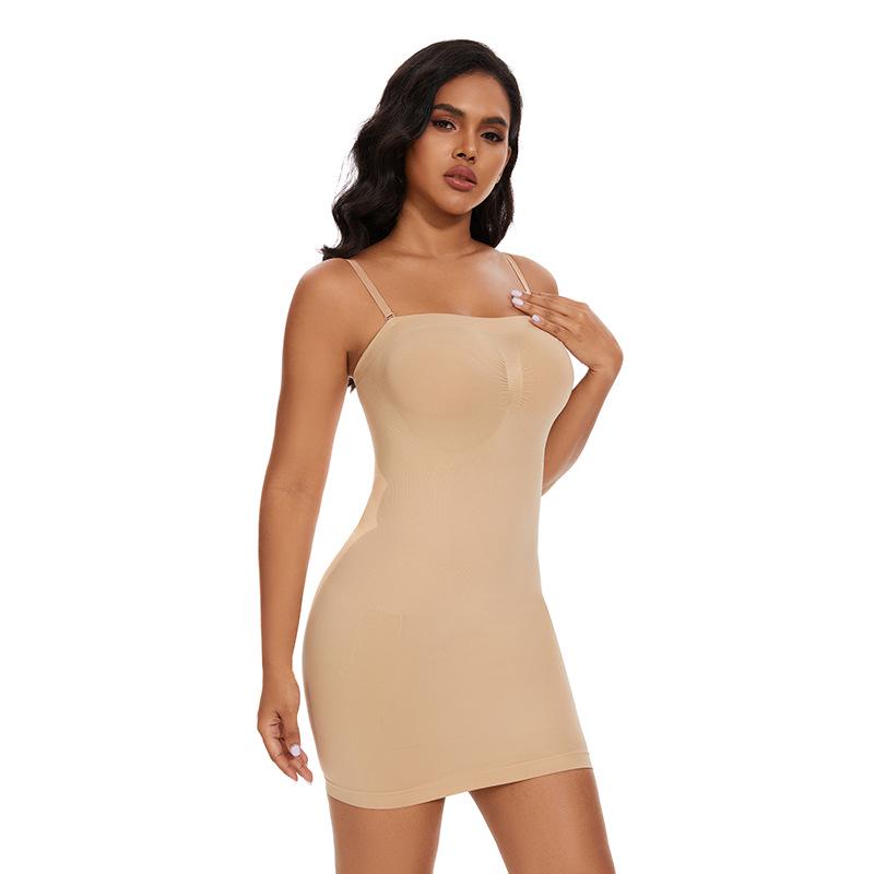 Women's Seamless Body Shaper Camisole - Bust & Abdomen Control Dress