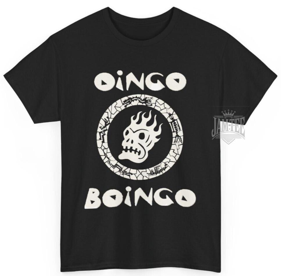 Oingo Boingo T-Shirt, Devo, Love and Rockets,Tears for Fears, Unisex Tee