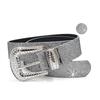Fashionable Full Rhinestones Belt for Women Elegant Shimmering PU Leather Waist Belt for Evening Dress and Casual Outfit