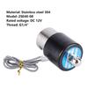 Zawór elektromagnetyczny elektryczny DC 12V G14" ze stali nierdzewnej 304, normalnie zamknięty