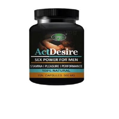 Sabates Actdesire for Male Performance Capsule 15 Capsules