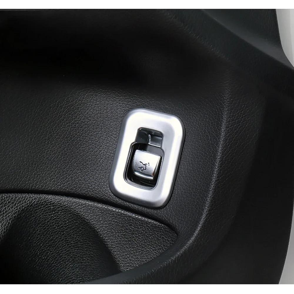 Für Mercedes Benz C GLC Klasse W205 S205 X253 Autoinnenraum Refit Heckklappe Heckklappe Kofferraum Knopfschalter Panel Rahmenabdeckung Zieraufkleber