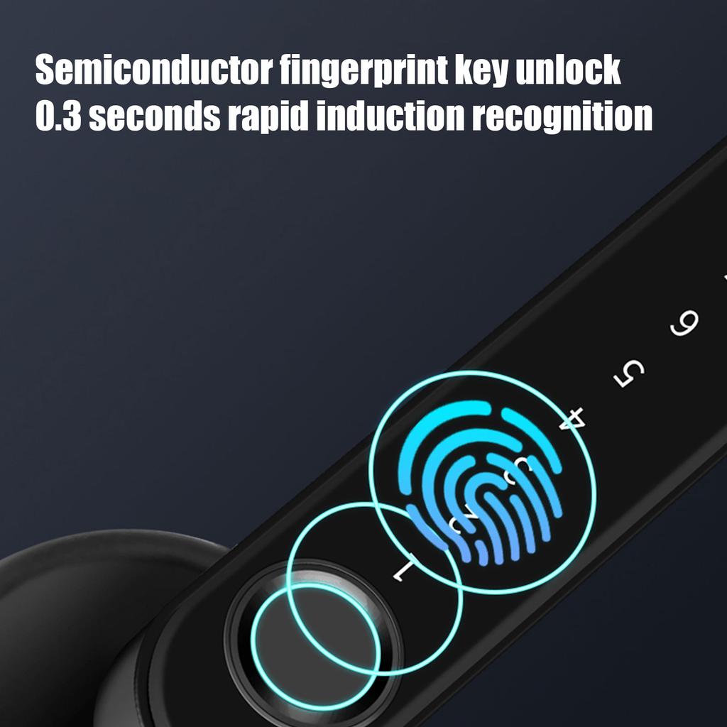 Fingerprint   Single Row Electronic Password Room Door Smart Fingerprint Identification Lock