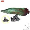 Oenux Sea Life Animals Model Action Figures Ocean Fish Sailfish Bass Grouper Salmon Aquarium Figurines PVC Educational Kids Toy