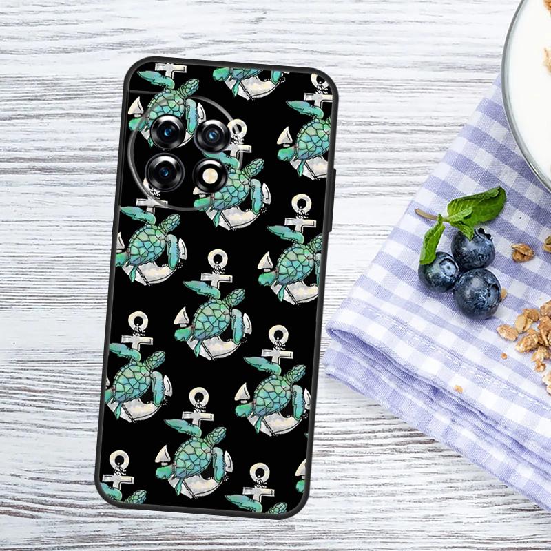 Anchor Boat Case For OnePlus Nord 5 CE 3 4 Lite N20 N30 OnePlus 15 15R 13 13T 10T 10 11 12 12R 13R Cover