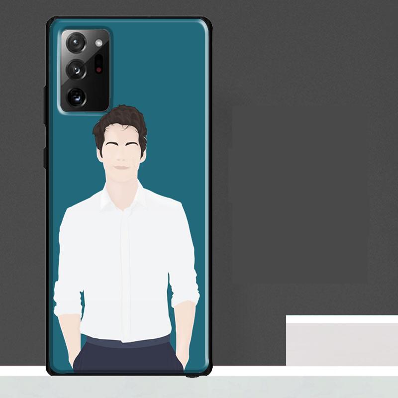 Dylan O'Brien Teen Wolf Case For Samsung Galaxy S23 S24 S25 Ultra S9 S10 S20 S21 S22 Plus S23 FE S25 FE Phone Cover