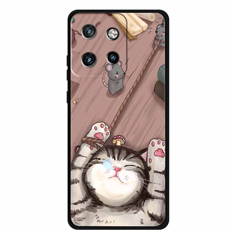 Soft Case For Motorola Moto G75 5G Cover Silicone Print Luxury Flower TPU Soft Phone Cases For Moto G75 5G  Animal Colorful TPU