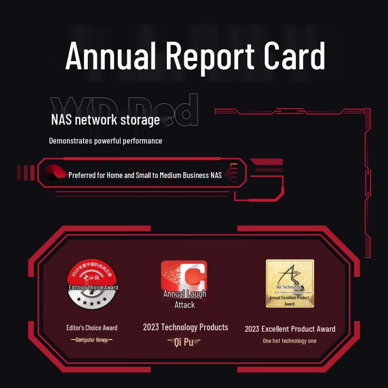 Western Digital Red Plus NAS Hard Drive 8TB
