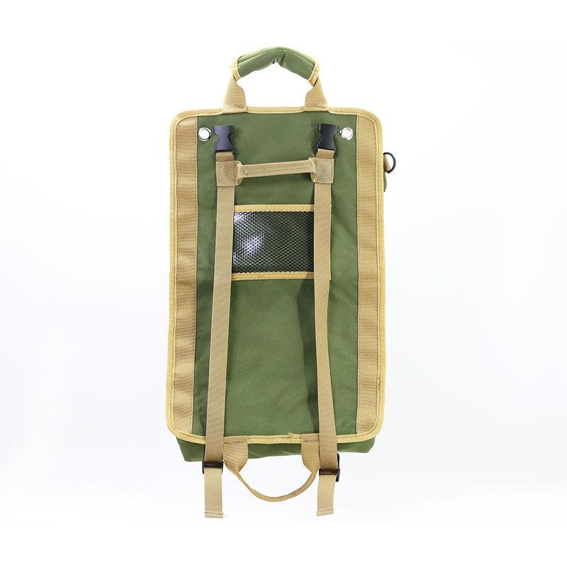 1 Piece Multifunctional Roll Up Tool Bag, Wrench Roll, Car First Aid Kit Wrap Roll Organizer, Hanging Tool Zipper Tote Bag