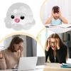 1/5Pcs Stress Relief Octopus Toy Slow Rising Bubble Popping Octopus Squeeze Toy Soft TPR Transparent Octopus Fidget Sensory Toy