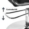 Hydraulischer Friseurstuhl – Höhenverstellbarer Salon-Stylingstuhl, Schwerlast-Friseurstuhl für Salon-Ausstattung