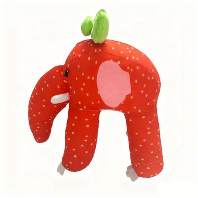 Stofftiere, Gehirnfäule-Spielzeug, Spielzeug, Steal a Brainrot, Weihnachtsgeschenke, Neujahrsgeschenke, Kinderspielzeug (Erdbeerelefant)