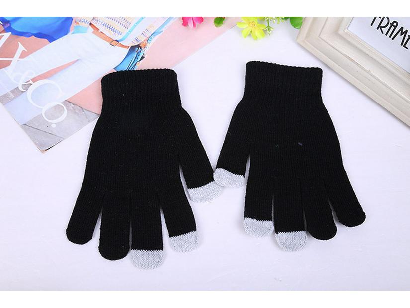 Customizable Autumn/Winter Touchscreen Warm Gloves with Logo Options