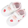 Baby Shoes Strawberry Pattern Skid Resistance Soft Comfortable Fashionable Baby Walking Shoes with Breathable Holes