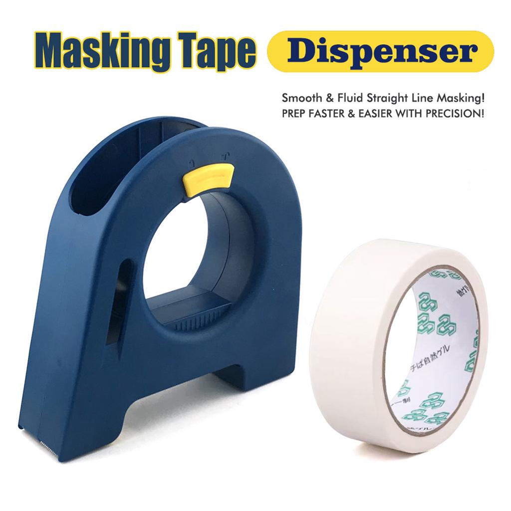 NEW Masking Tape Dispenser Masking Tape Cutting Tool Seam Tape Sticker Dispenser Machine for Masking Labeling Office Home School