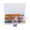 560Pcs Jumper Draht U-Form Farbe Breadboard Linien Platine Pin Expansion Zubehör