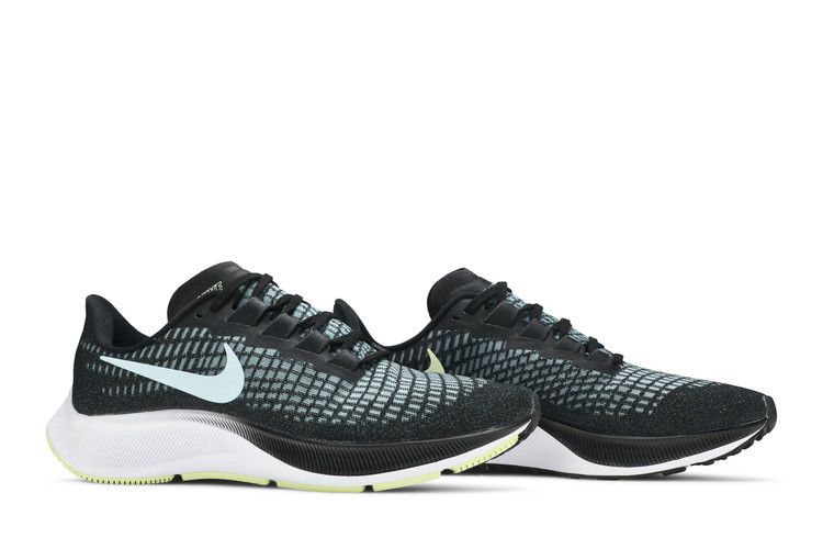 Women's Sneakers Nike Air Zoom Pegasus 37 Barely Volt (Women's) Black/Barely Volt/White/Glacier Ice