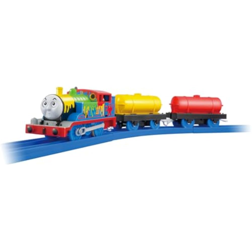 Takara Tomy (TAKARA TOMY) Plarail Thomas TS-18 Plarail Paint Thomas Train Toy 3 Years and Over
