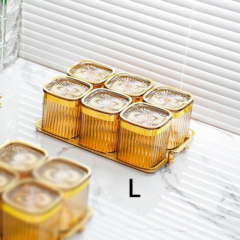 Sealed Tank, Grain Storage Box, Transparent Plastic Small Jar, Food Jar, Kitchen Food Grade Grain Storage Box