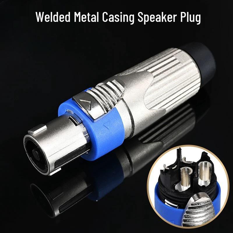 8-Pin Solderless Audio Speaker Plug Socket