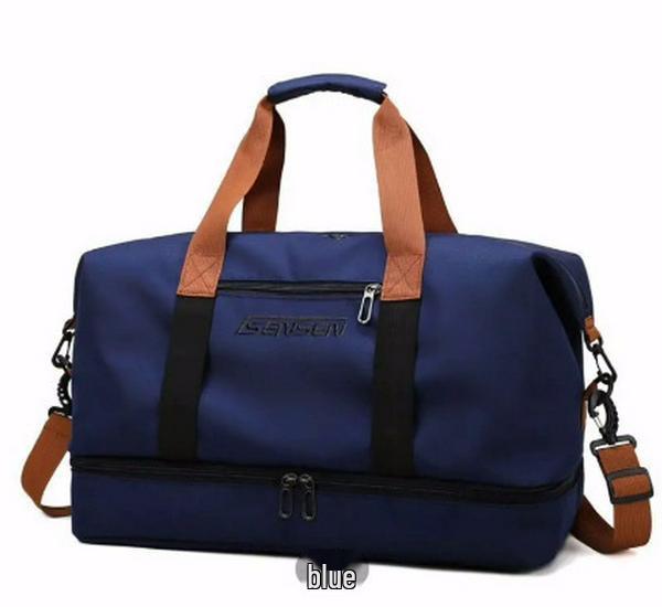 Unisex Large Capacity Canvas Travel Bag for Short Trips
