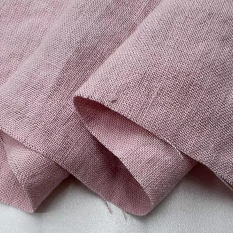 Linen and Ramie Hanfu Fabric for Sewing Cloth 100% Natural Yarn-dyed Dresses Robe Thin DIY Handmade Designer High Quality