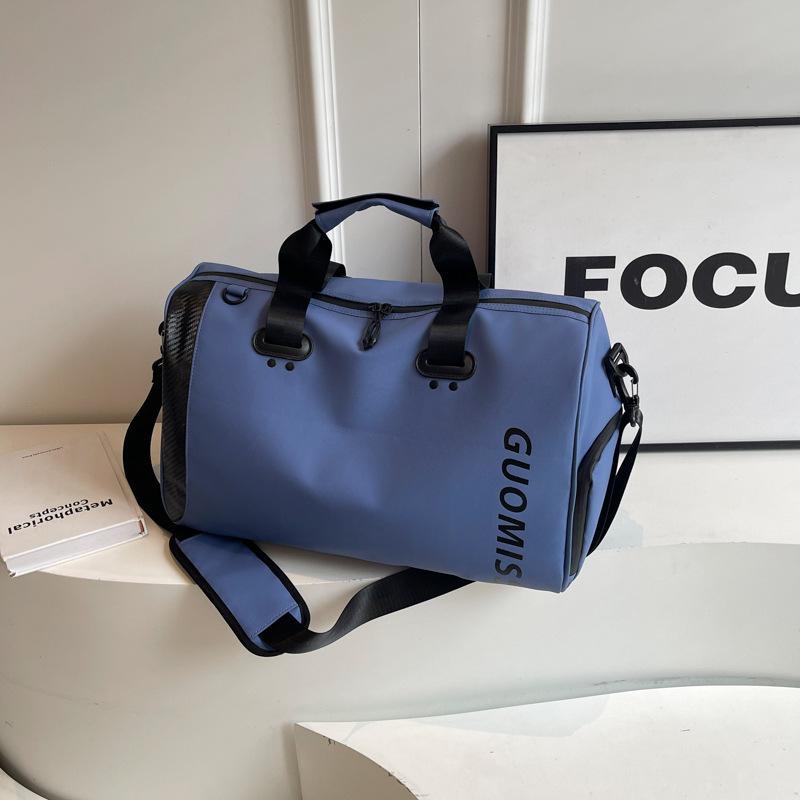 Large-Capacity Travel Bag with Shoe Compartment & Wet/Dry Separation, Ideal for Short Trips & Fitness