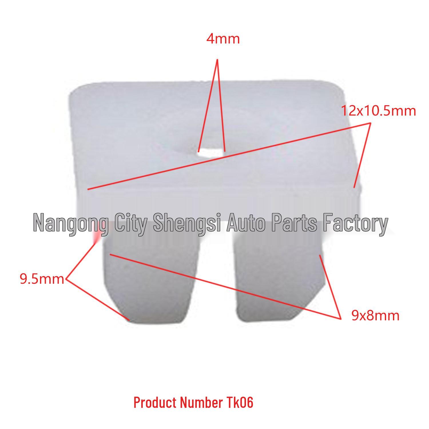 

Nylon Quick Wire Lamp Holder Clip - Universal Car Trim Panel Accessory 10000 Quantity