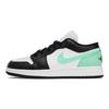 Jordan Air Jordan 1 Urban Chic Style Low top Vintage Basketball Shoes Men's White 553558-131(Team85-)
