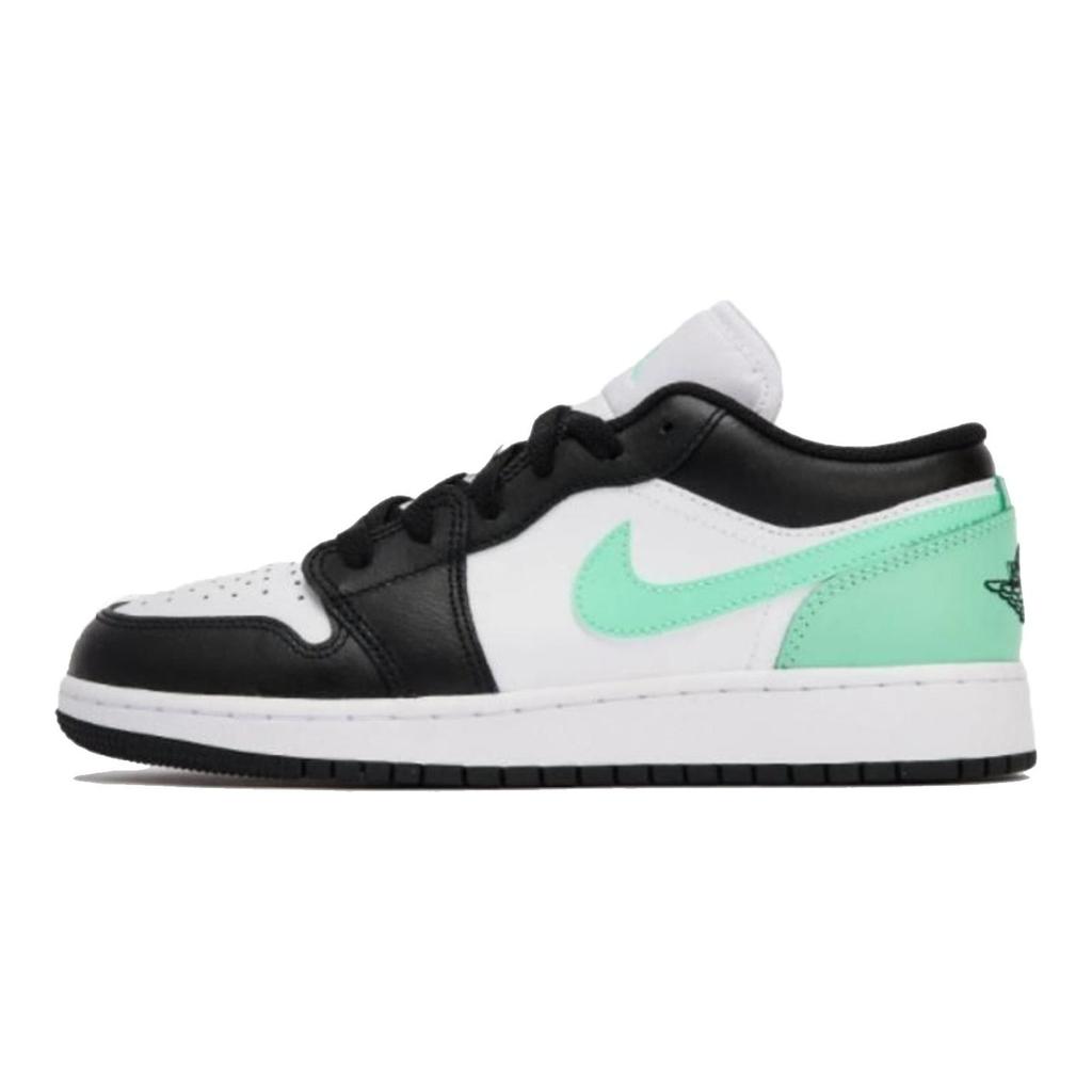 Jordan Air Jordan 1 Urban Chic Style Low top Vintage Basketball Shoes Men's White 553558-131(Team85-)