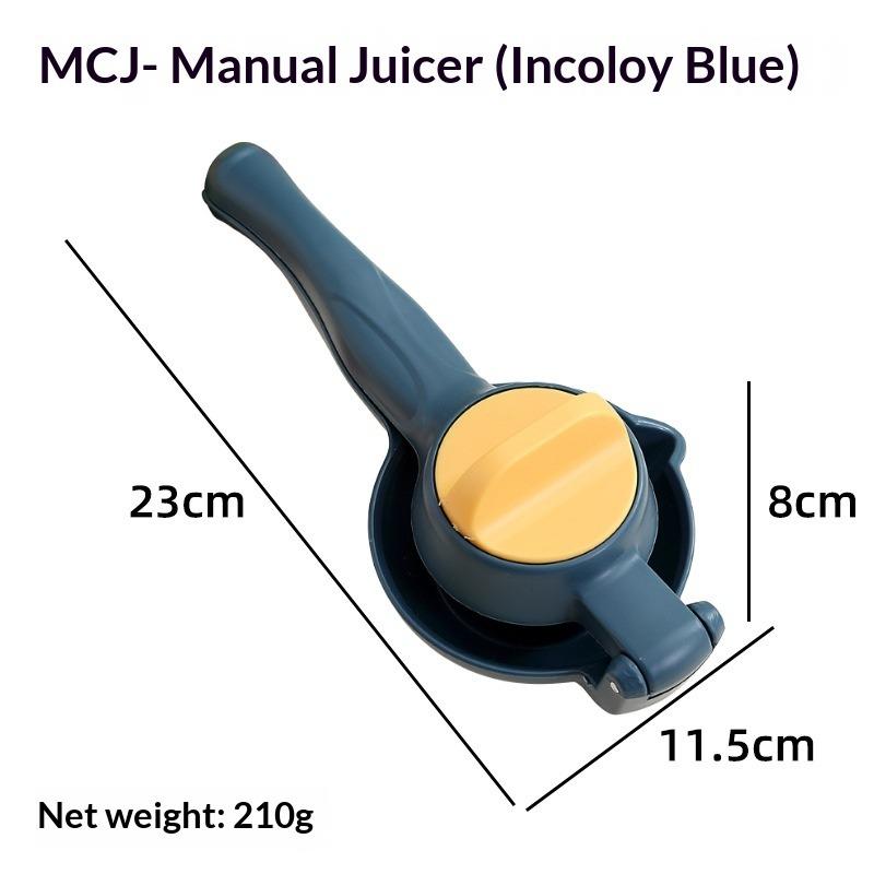 

Hongjunda Juicer Multifunctional Lemon Orange Juice Juicer Household Fruit Extruder Press Juicing Artifact mcj- manual juicer (ingenious blue)