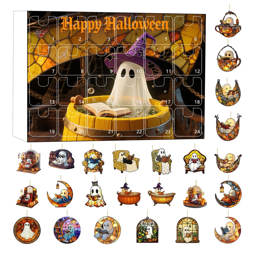 Advent Calendar , Nativity Advent Calendar, Nativity Scene Ornaments, Hanging Ornament Nativity Scene Tree Ornaments