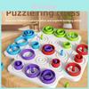 Classic Tic Tac Toe Toy With Color Recognition For Kids Indoor Play