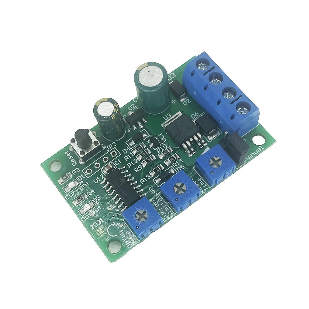 6V 12V 24V 10A DC Motor Current Limiter Module Adjustable Overload Protection Board Stall Protection Switch for DIY Electronics Fuse Holders1