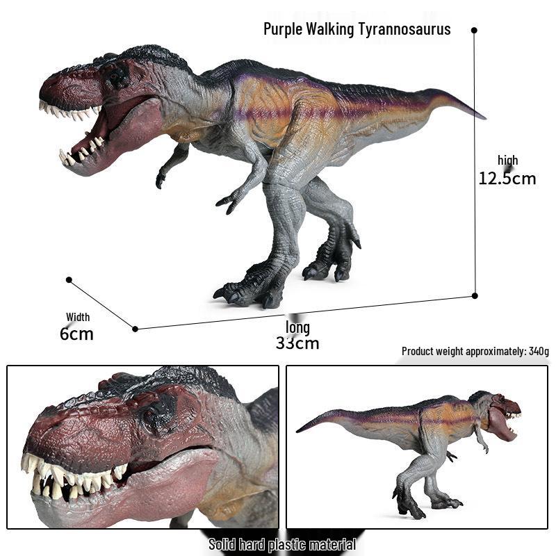 Jurassic Dinosaur Models: Spinosaurus, T. Rex, Triceratops & Stegosaurus