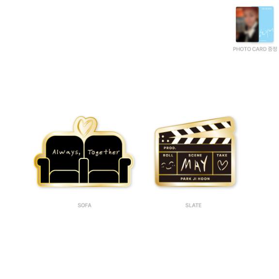 Pre-order PARK JI HOON 2026 Fanmeeting Badge Set