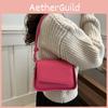 Black Contemporary White Khaki And Pink Small Square Shoulder Bag For Fashion Daily