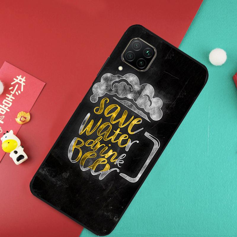 Drike Beer For Huawei Nova 12S 9 10 SE 7i 8i 11i 12i Y60 Y61 Y70 Y72 Y73 Y90 Y91 P20 P30 P40 Lite Case