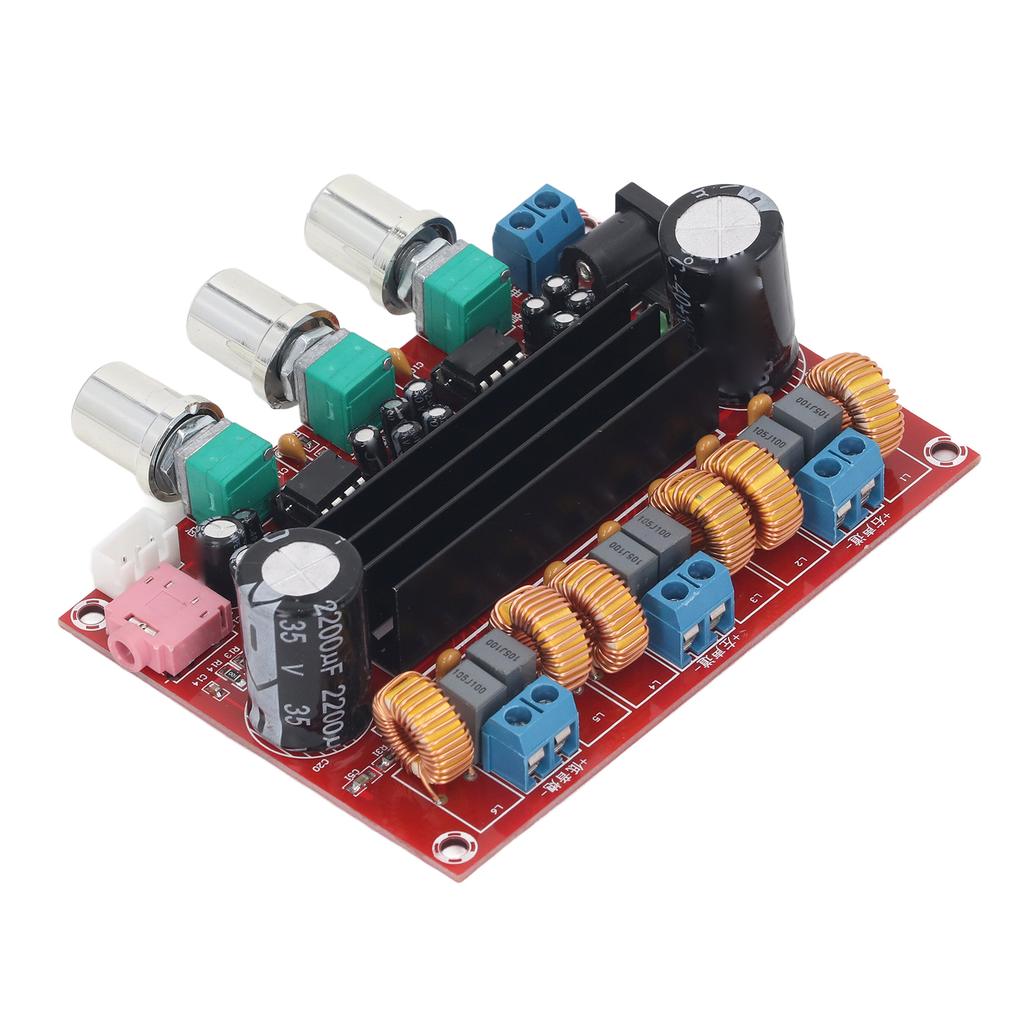 Amplifier Board 2.1 Channel 2x50W 100W Heavy Bass DC12‑24V Digital Sound Power Amplifier for Sound System