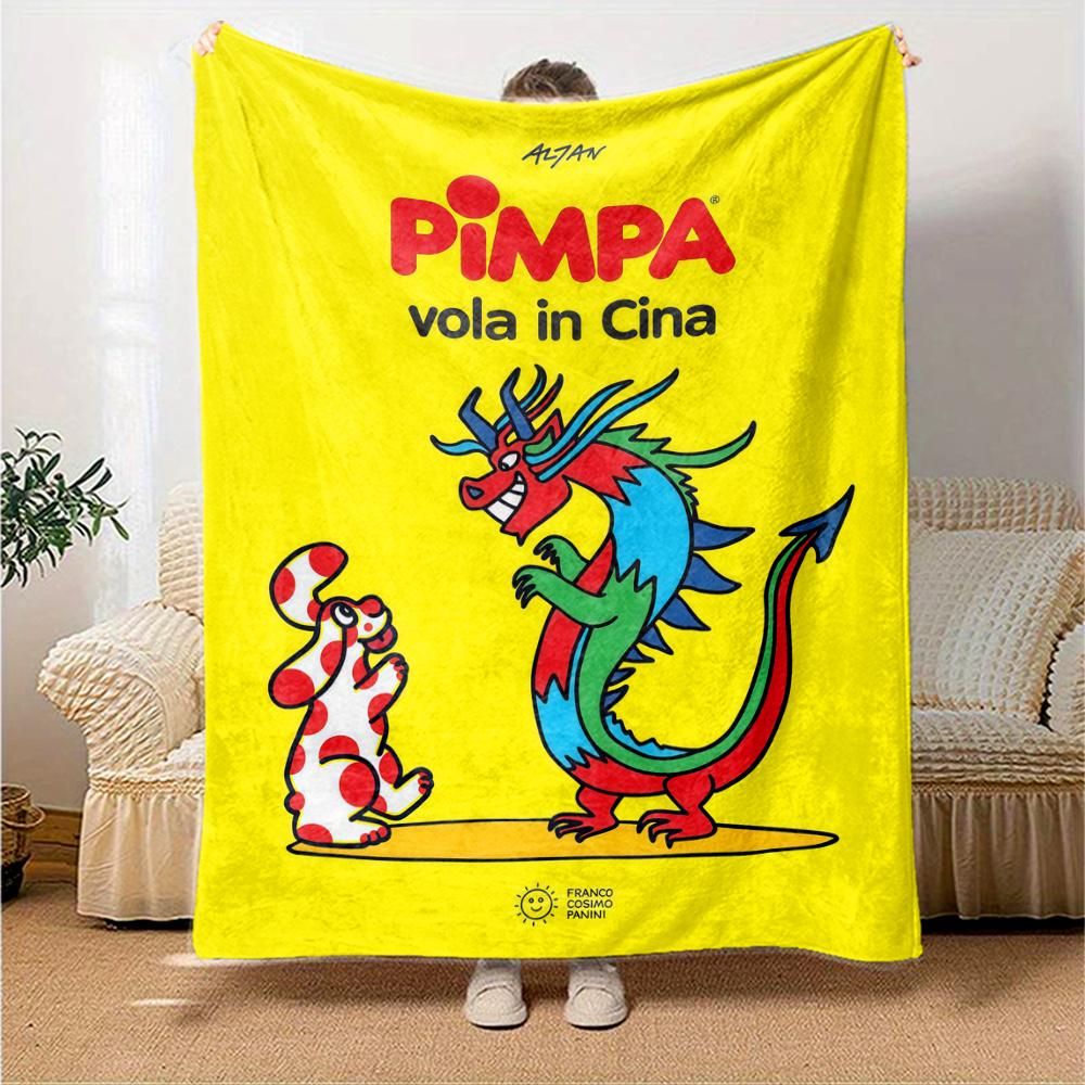 Pimpa Blanket, High quality Comfortable for All Seasons, Home Decor, Warmth and Comfort