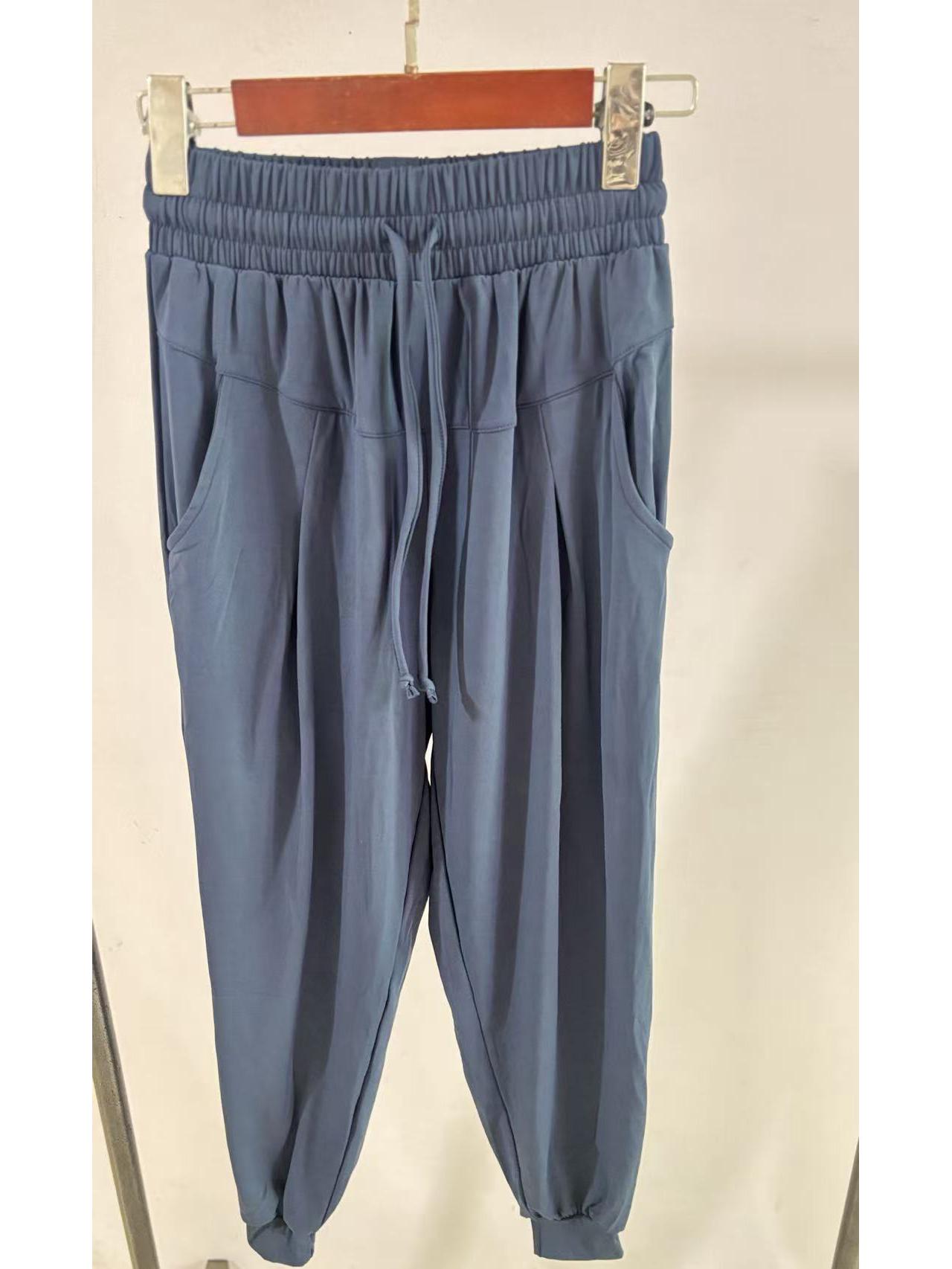 

Women s Loose Fit Elastic Ankle Yoga Pants - Breathable, Drawstring, Casual Sports Style Medium